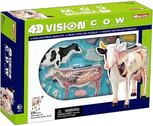 4D Cow Anatomy Model, Animal Skeleton Specimen, Detachable Biology, 29 Parts for Pet Clinic Veterinary TrainingSchool Teaching Demonstration - Image 7