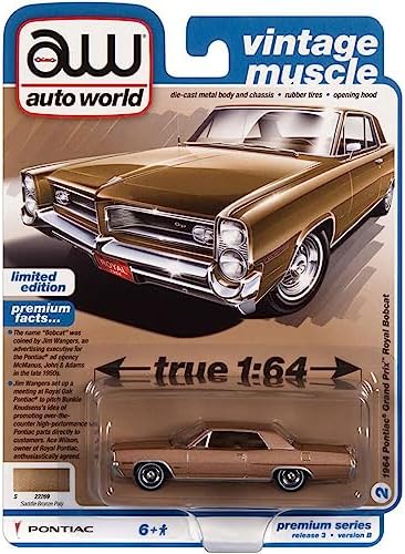 Auto World - 1964 Pontiac Grand Prix Royal Bobcat - Image 3