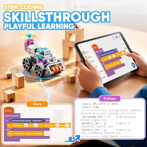 STEM Toys 24-in-1 Circuit Science Experiments Coding Robot for Kids - Image 7
