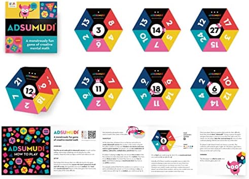 Evermade Proof! and Adsumudi Math Games Bundle - Fast Paced, Fun Card Games to Improve Mental Math Skills for Kids Ages 8-12 - Image 7