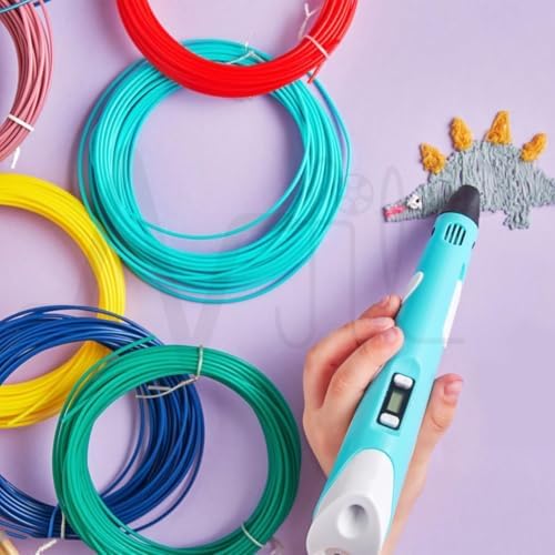 NFIL3d 21 Colors 345 Feet 1.75mm Pla Multicolors Filament |16.5 Feet Each Filament | 3D Pen Filament | 3D Pen Refill | 3D Pen for Kids | Compatible with All 3D Pens - Image 7
