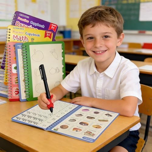 Grooved Handwriting Workbooks for Kids Perfect Christmas Educational Gift - Image 7