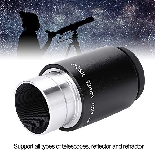 32mm Plossl Telescope Eyepiece, Multi - Coated 1.25 Inch Eyepiece with Filter Thread for Reflector and Refractor Telescopes, 52° Wide Field of View for Moon Planets Star - Image 7
