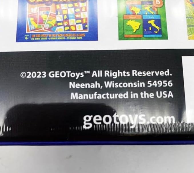 Geotoys USA Regional Jigsaw Puzzles Bundle - Set of 7 Educational Games for Kids 8-12 of Age - 250 Piece Puzzles for Kids Featuring New England, Midwest & More - Regional US Map Puzzle with Flags