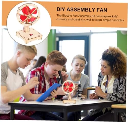 ORFOFE DIY Hand-Assembled Fan Kit for Stem Educational Science Project for S Technology Class Assembly Model for Boys and Learning and Craft Activities - Image 7