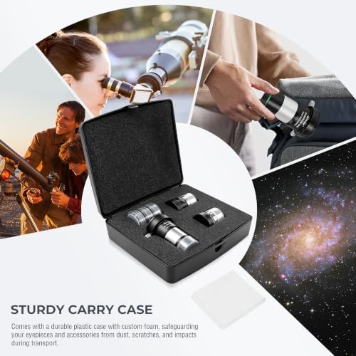 Alstar Telescope Accessory Kit 8-Piece, 1.25" Eyepiece Set & Filter Set - Image 7