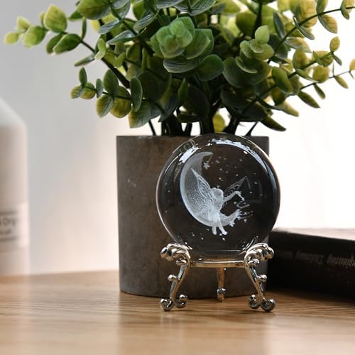 IFOLAINA 3D Fairy Crystal Ball Fairy Sphere Gifts for Girl Her - Image 6
