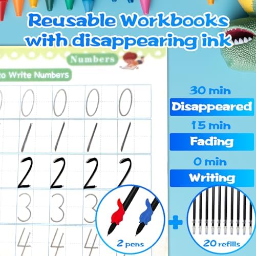 Magic Grooved Writing Practice for Kids - English, Big, 5 PCS - Image 7