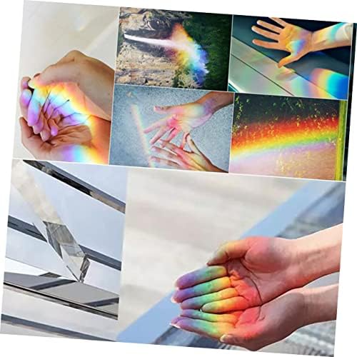 Triangle Prism Set 3pcs Optical Glass for Photography Teaching - Image 7