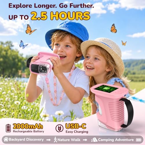 1000X Handheld Digital Microscope for Kids: Includes 32GB Card & EVA Case - Image 7
