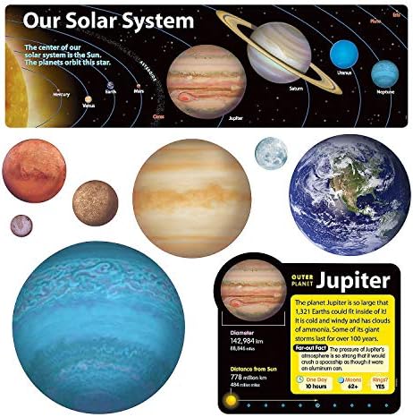 Solar System Bb Set - 21 Pieces - Educational and Learning Activities for Kids by FunExpress
