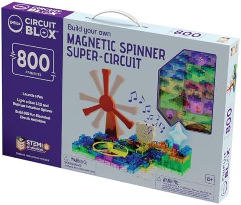 Circuit Blox™ 800 - E-Blox® Circuit Board Building Blocks Toys for Kids Student Set - Image 5