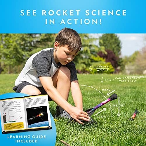 National Geographic Air Rocket Refill with 5 LED Light-Up Rockets - Image 6
