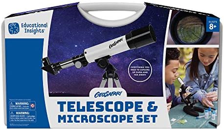 Educational Insights GeoSafari Telescope & Microscope Set - Science Kit with Refractor Telescope and Microscope for Kids, Includes Prepared Slides, Discovery Toys, Science Gifts for Kids 8-12 - Image 5