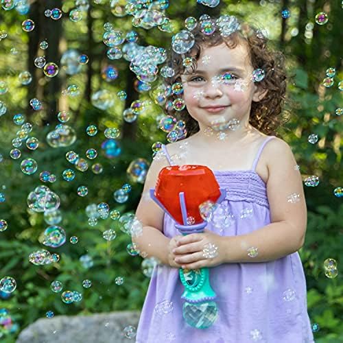 Little Kids Disney Little Mermaid Lights and Sound Musical Bubble Wand, Bubble Solution Included, Multi - Image 6