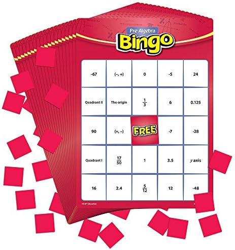 EAI Education Pre-Algebra Bingo: Grades 6-8 - Image 3
