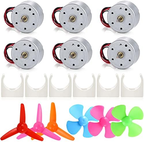 Sntieecr Electric Circuit Motor Kit and 6 Set Mini Generator Motors - Image 7