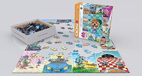 EuroGraphics (EURHR Dog's Life by Gary Patterson 500Piece Puzzle 500Piece Jigsaw Puzzle, 8500-5365 - Image 3