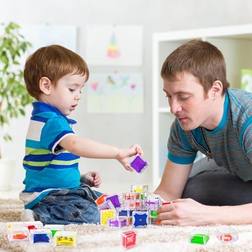 GOLDGE 24 Pcs Balance IQ Maze Game Toy Set - Image 6