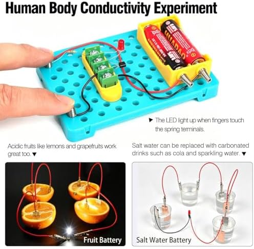STEM Electric Circuit Kit for Kids Ages 8-15, Physics Electric Science Kit - Image 6