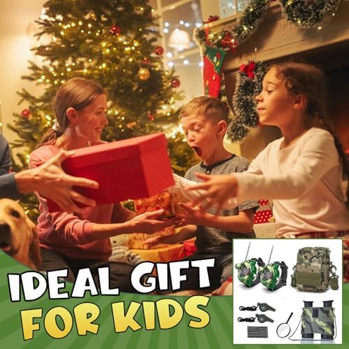 Walkie Talkies Set for Kids, Outdoor Stuff for Kids Camping Gear - Image 7