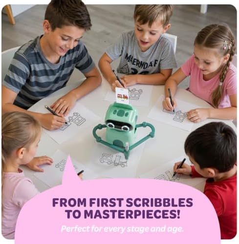 Dan&Darci Scribbly Drawing Kit for Kids - 4 5 6 7 8 9 Year Old Girl Birthday Gifts - Toys for Girls Age 6-8 - Gift Ideas - 7 Year Old Girl Gift - Toys for 5 Year Old Girls - Image 7