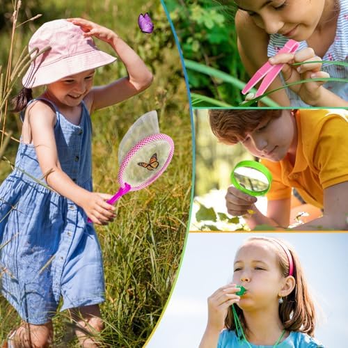 YOPINSAND Bug Catcher for Kids, 10 Pcs Outdoor Exploration Kit with 2 Cages - Image 7