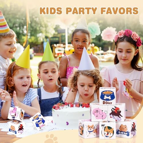 24 Pack Premium Puppy Mini Cube Bulk, 1.18 Inch 3x3x3 Small Puzzle Cubes Surface Finish, Dog Themed Birthday Party Favors, Classroom Rewards Prizes, Easter Basket Fillers for Kids - Image 7
