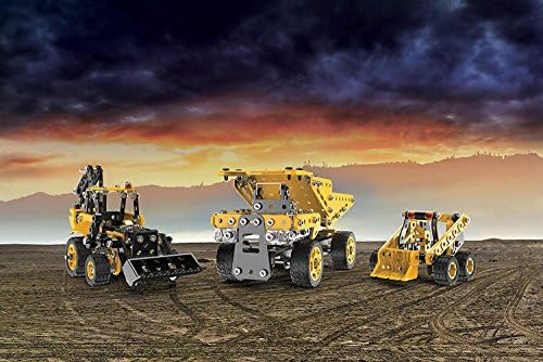 Erector by Meccano Bulldozer Model Vehicle Building Kit, STEM Education Toy for Ages 8 & up - Image 5