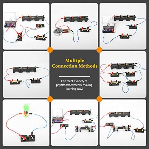 20 Pcs Electrical Circuit Experiment Kit Includes Screw Base Light Bulbs, Miniature Bulb Holder, Wire Connector, D Battery Holder, Series Circuits DIY Materials - Image 7