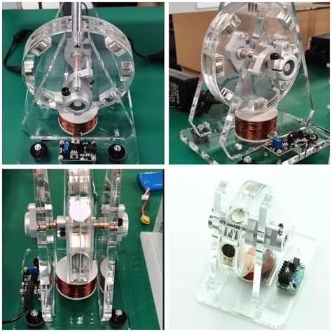 24V Brushless Motor, Strong Magnets Brushless Model, 5-15W Magnetic Electromagnetic Coil Accelerator, for Physics Education - Image 6