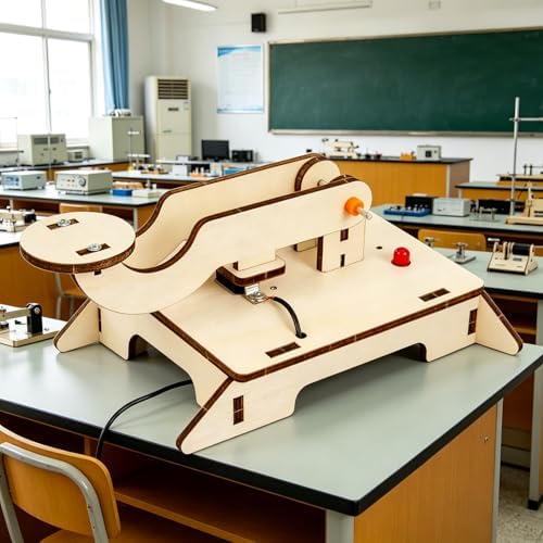 Wooden Morse Code Telegraph Kit for Kids, DIY STEM Science Experiment Building Set with Light & Sound Signal, Educational Circuit Learning Toy for Classroom, Homeschool - Image 7