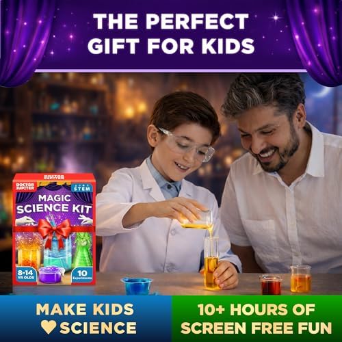 Doctor Jupiter Magic Science Experiments Kit for Kids Ages 8+ - Image 7