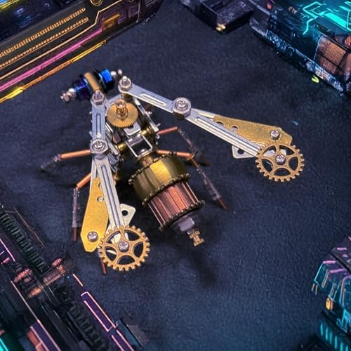 3D Metal Model Kits Insect Bug Mechanical Steampunk Science Kit Metal Building DIY Projects Arts and Crafts Hobby Kits Gift Ideas for Birthday & Christmas (Mechanical Insect) - Image 7