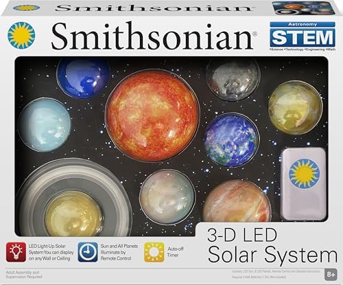Smithsonian 15" LED 3D Solar System by Smithsonian