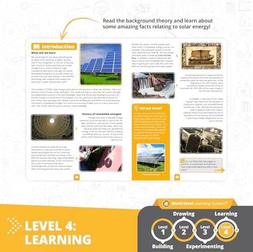 Engino STEAM Labs, How Solar Energy Works, STEAM Kit for Ages 8+, Building Kit, STEM Toys for Girls & Boys, Learning & Education Toys (4 Models) - Image 7