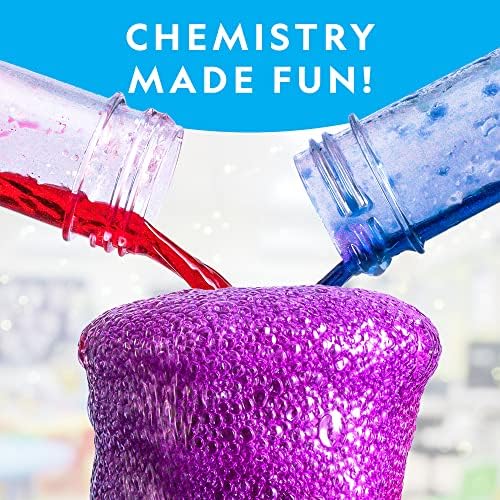 NATIONAL GEOGRAPHIC Craft Kits for Kids - Crystal Growing Kit, Grow 6 Crystal Trees in Just 6 Hours, Educational & Stunning Chemistry Set - Mega Science Kit with 45 Easy Experiments- Make a Volcano - Image 7