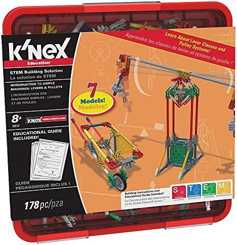 K'NEX Education - Intro to Simple Machines: Levers and Pulleys Set – 178 Pieces – For Grades 3-5 – Construction Education Toy - Image 2