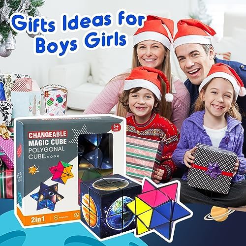 Luaxkpi 2 in 1 Infinity Cubes Fidget Toys for Kids Boys Girls Ages 8-13 - Image 7