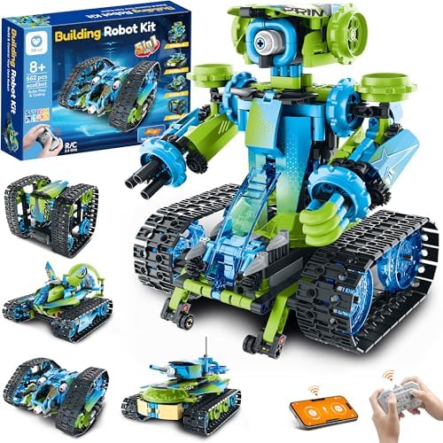Bundle - 2 Items: Sillbird 12-in-1 Solar Robot Toys & Robot Car Building Kit with Remote Control Christmas STEM Gifts for Boys Ages 8-14, DIY Science Educational Robotic Toys for Kids Teens Birthday - Image 7