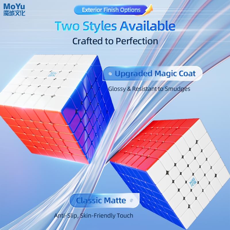 Bukefuno MoYu AoShi V4 Triple Track Magnetic 6x6 Speed Magic Cube AoShi WRM V4 6x6x6 Triple-Track 232 Magnets Magic Stickerless Puzzle Cube - Image 7