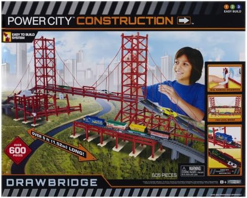 Power City Construction Drawbridge Building Kit - Image 3
