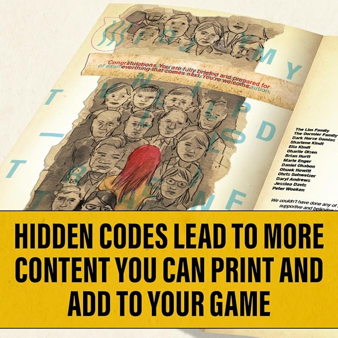 Mind MGMT: The Psychic Espionage Game - Strategic Deduction Board Game for 2-5 Players - Hidden Movement & Cooperative Play - Ages 14+