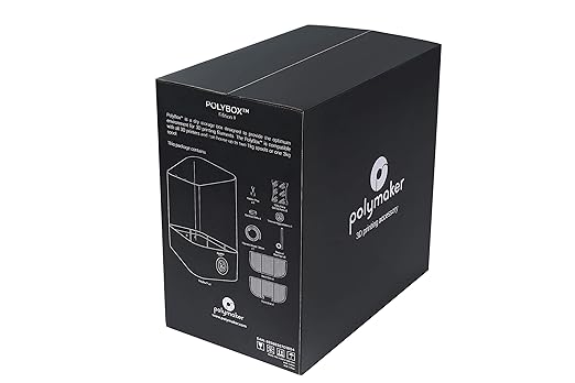 Polymaker Filament Storage Box for 2x1kg Spools or 3kg Spool- PolyBox Edition II 3D Printer Filament Holder 3D Printing Filament Spool Storage Box