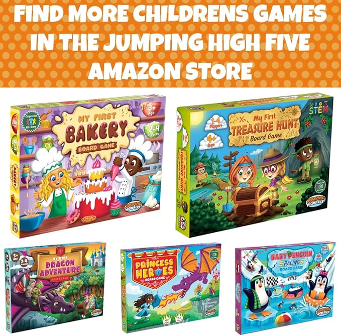 My First Magic School Board Game - A Magical Wizard Adventure Game for Kids Ages 5 and Up, Learn New Skills While Casting Spells and Racing Across The Enchanted Grounds