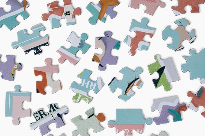 Geotoys New England Region Jigsaw Puzzle - 250 Piece Puzzles for 8 Year Olds - Jigsaw Puzzles for Kids Ages 8-12 Years Old - Kids Puzzle Games with Colorful Landmarks