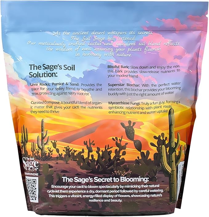 Cactus & Succulent Potting Mix - 5 Dry Quarts Premium Gritty Fast Draining Soilless Potting Mix for Cactus, Succulents, Jade, Aloe Vera - Healthy Roots - Made in USA
