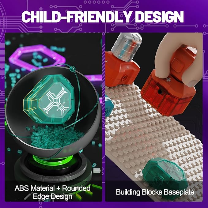 Gohero Circuits Science Kit,76 STEM Projects,Science Experiments for Kids with Fan, RGB Lights,Learning & Education toysKids Circuit Board for Kids(586 Projects+)