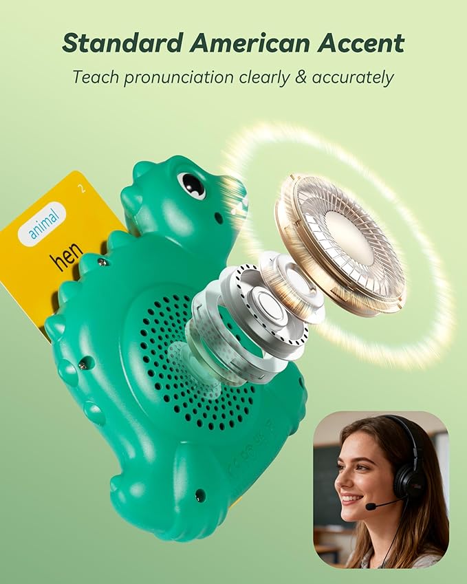 Talking Flash Cards for Toddlers 1-3, Montessori Learning Toys with 224 Words, Pocket Speech Toys for Language Development, Autism Speech Therapy Toys, Children's Sensory Learning, Gifts
