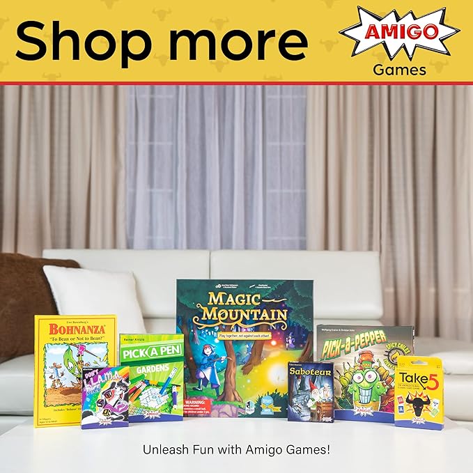 Amigo Games Take 5 Classic Card Game 30th Anniversary Edition – Contains Beloved Base Game Plus Cooperative Variant & Special New Cards – Perfect for Family Game Night – Kids Adults Ages 8+